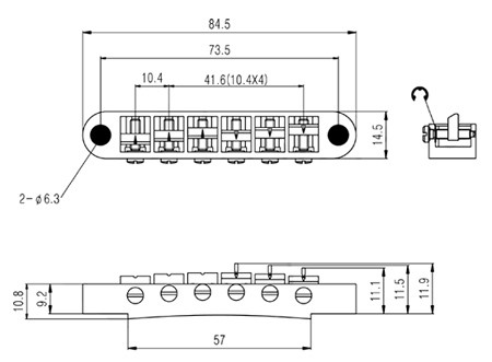 Gibson sg string spacing discount