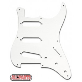 Allparts Stratocaster Pickguard White 