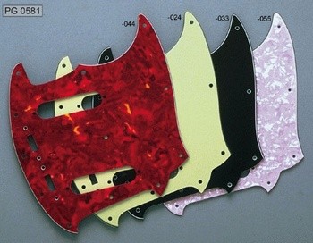 Mustang Pickguard - Vintage Red Tortoise - Jazzmaster ... hh pickup wiring 
