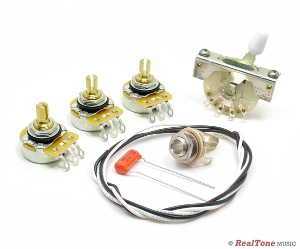 Wiring Upgrade Kit for Strat® - Strat Style - Wiring Kits