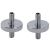 ABR Tune-O-Matic Metric Stud Set - Chrome